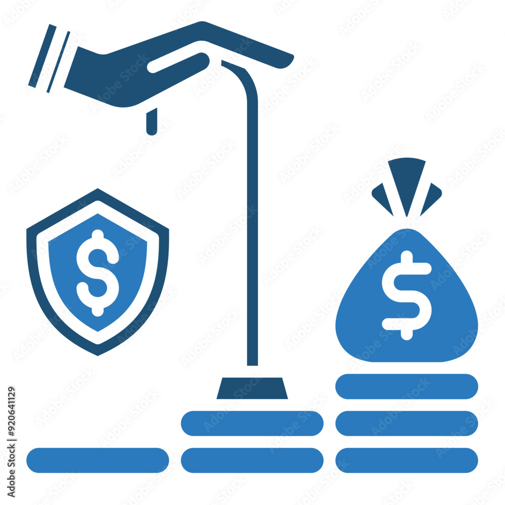 Obraz premium Retirement Strategies icon