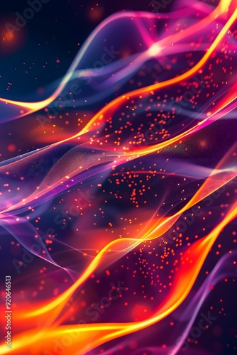 Futuristic Line, Wave, and Light Vertical Backgrounds on Dynamic, Radiant Waves, and Glowing Light Effect. Vertical Futuristic Backgrounds From Neon Lines and Fluid Waves to Luminous Light Streams.