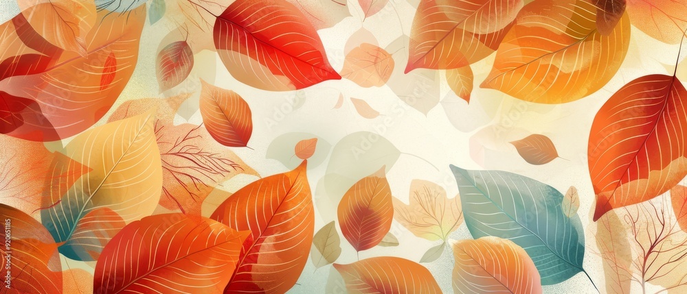Colorful leaves in autumn Colorful leaves in autumn