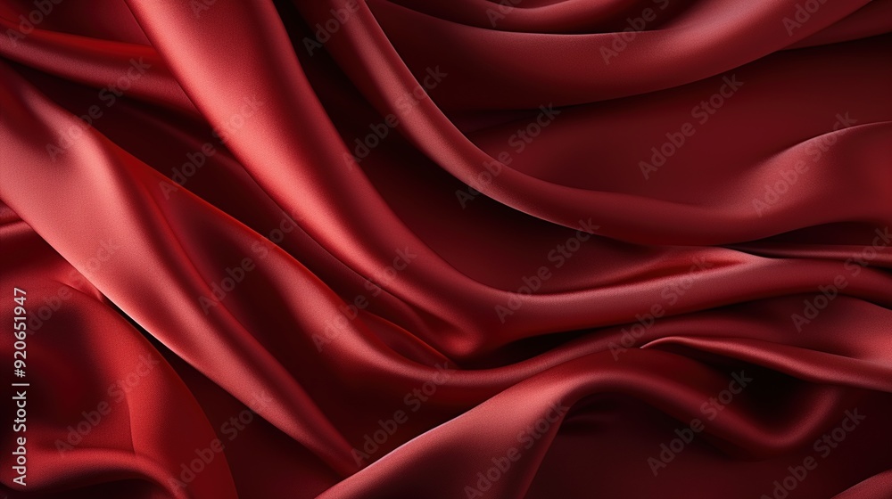 Obraz premium red silk background