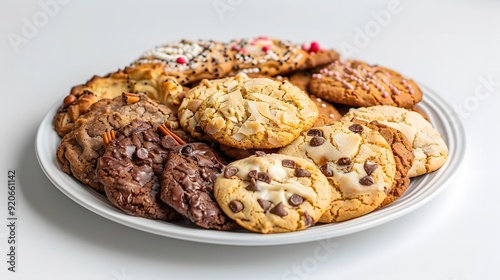 Chocolate chip cookies, Cookies in plate