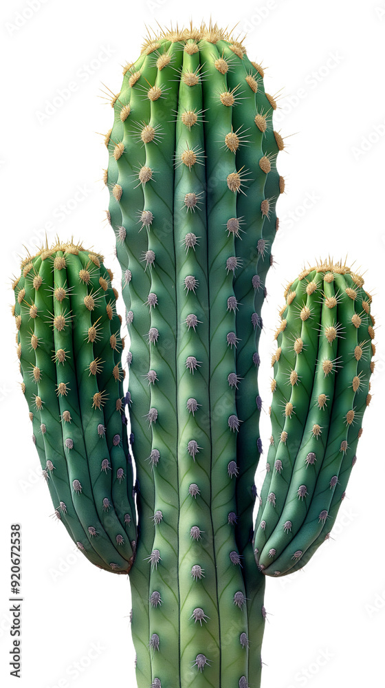 Saguaro Cactus plants Cacti on white transparent background