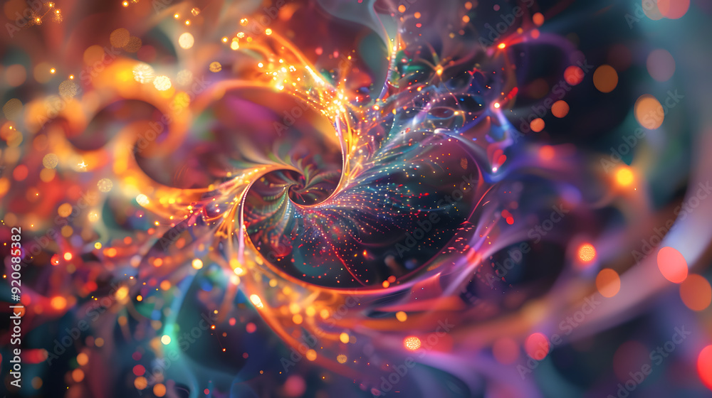 A colorful, swirling pattern of lights and shapes. The colors are bright and vibrant, creating a sense of energy and movement. A colorful, swirling pattern of lights and shapes. The colors are bright and vibrant, creating a sense of energy and movement.