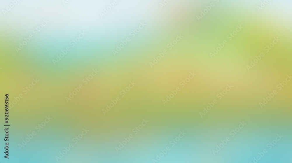 Fototapeta premium Smooth blue yellow gradient background with a blur effect