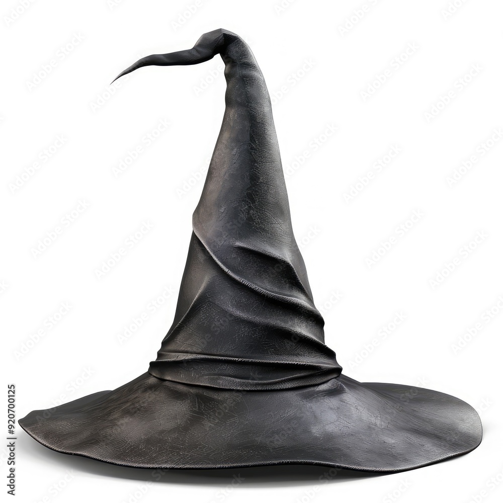 Magical Black Pointed Hat Halloween Magical Black Pointed Hat Halloween