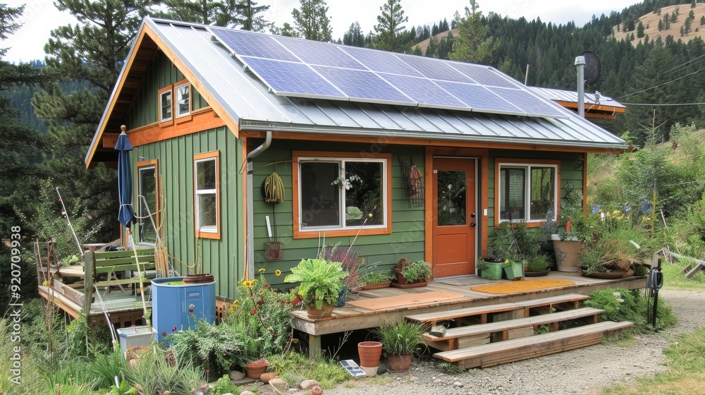 Picture of Write about the off-grid capabilities and self-sufficiency of a ...