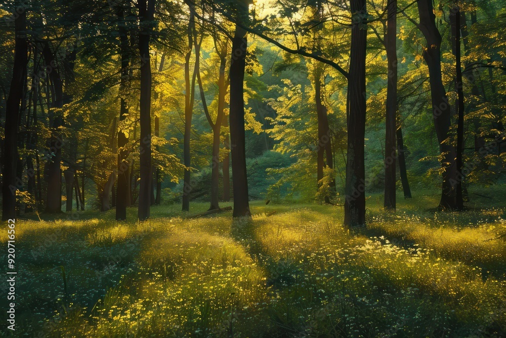 Obraz premium autumn in the forest