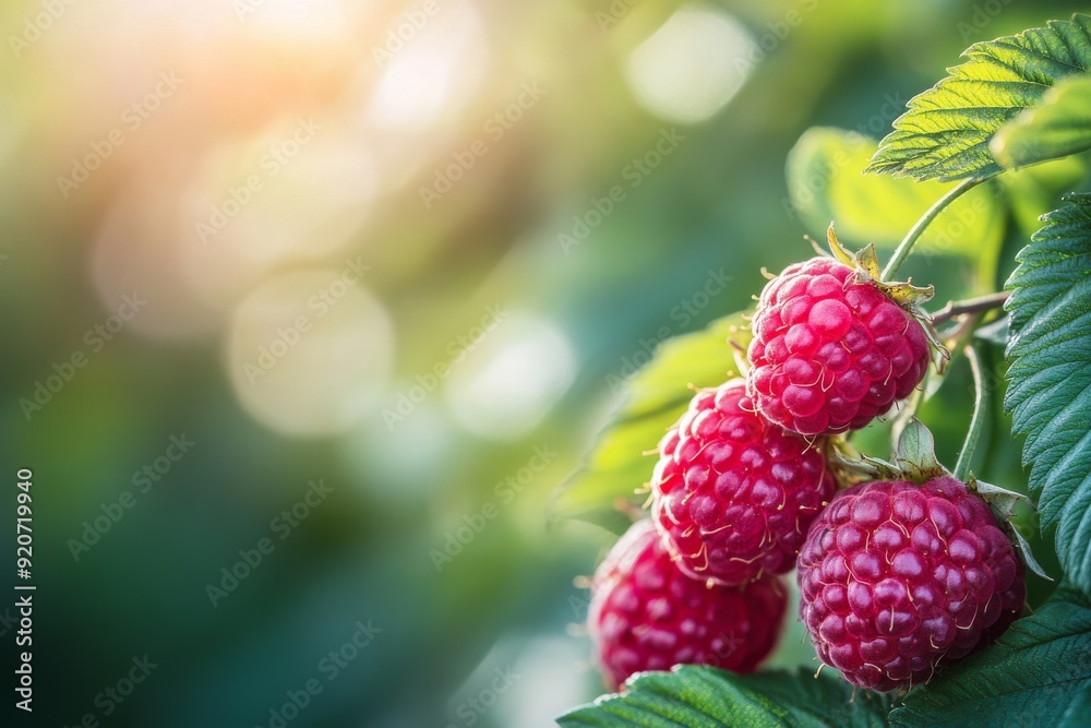 Glen Ample Raspberry fruit background Glen Ample Raspberry fruit background