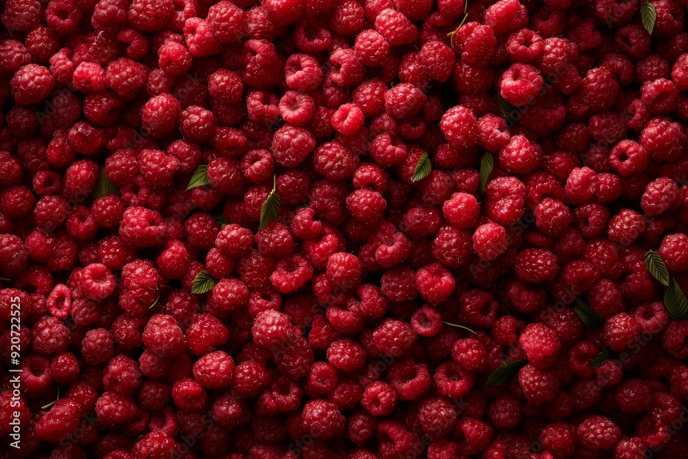 Tulameen Raspberry fruit background Tulameen Raspberry fruit background