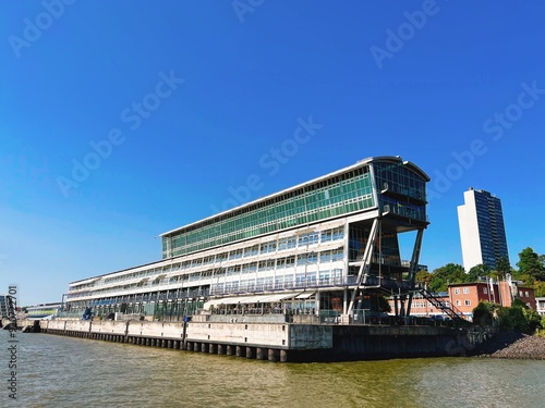Photography view of the city from the river