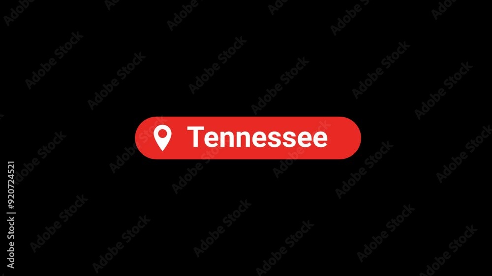 Tennessee Location title Animation Tennessee Location title Animation