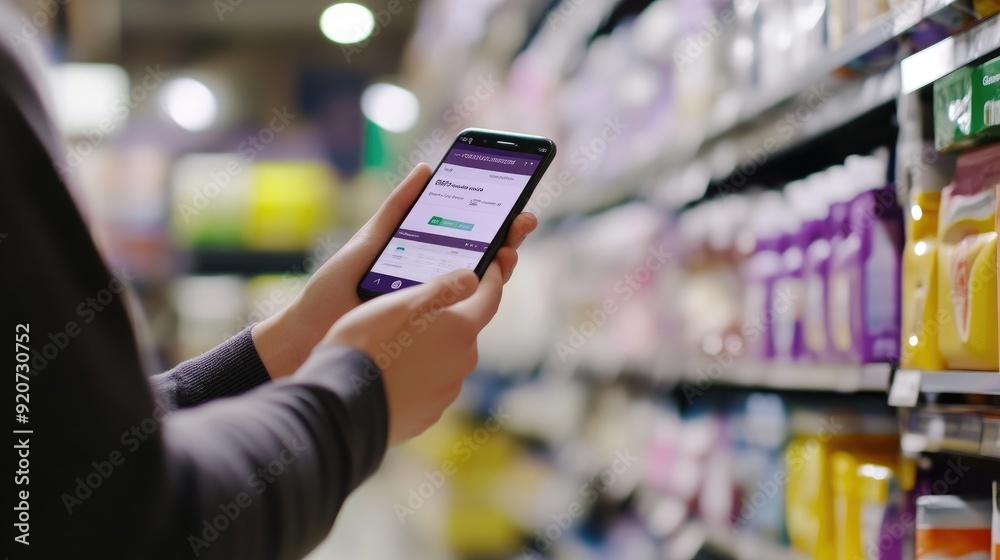 Smartphone App Assisting Retail Staff with Inventory Tasks Smartphone App Assisting Retail Staff with Inventory Tasks