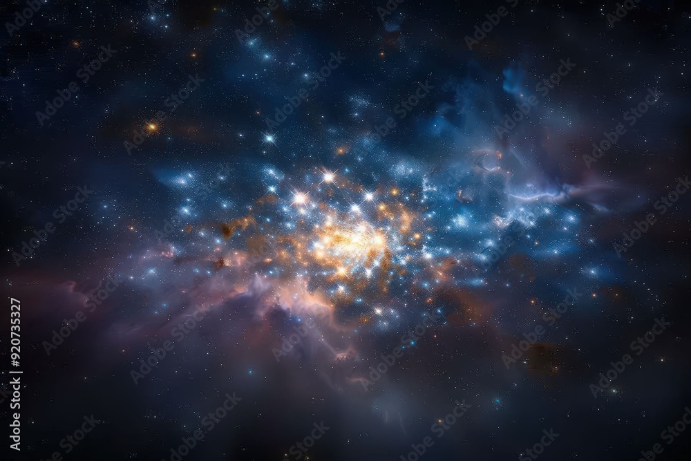 A blue planet with a background of shining stars. Ideal for space-themed designs. Beautiful simple AI generated image in 4K, unique. A blue planet with a background of shining stars. Ideal for space-themed designs. Beautiful simple AI generated image in 4K, unique.