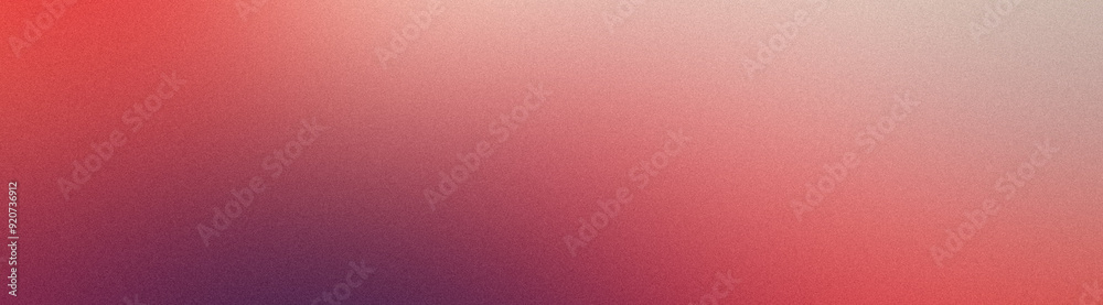 Fototapeta premium Noise abstract red pale blue background. Color palette, colorful multi-color pattern with a soft noise effect. Holographic blurred grainy gradient banner texture