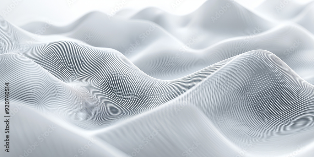 Grey white abstract background with 3d abstract wave element. Digital frequency track equalizer. Lines wave abstract stripe design. Abstract wave element for design
Grey white abstract background with 3d abstract wave element. Digital frequency track equalizer. Lines wave abstract stripe design. Abstract wave element for design
