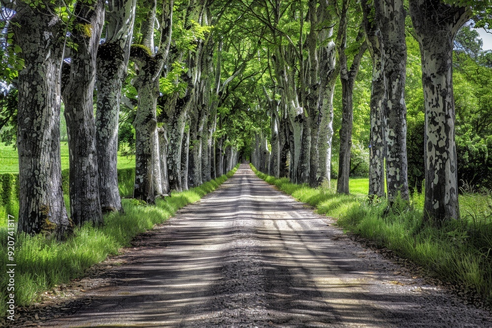Obraz premium Cobblestone Lane, Island of Ruegen, Mecklenburg-Western Pomerania, Germany. Beautiful simple AI generated image in 4K, unique.