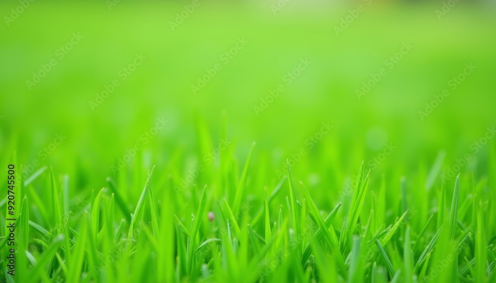  Vibrant green field a symbol of natures bounty