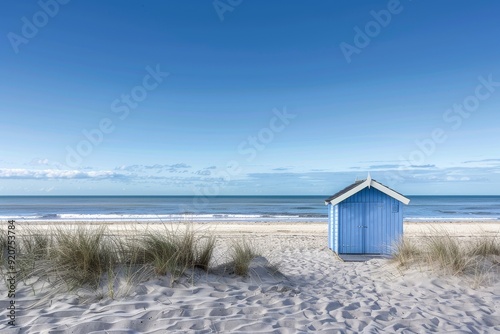 Redcliffe - Jetty on Moreton Bay. Beautiful simple AI generated image in 4K, unique. photo