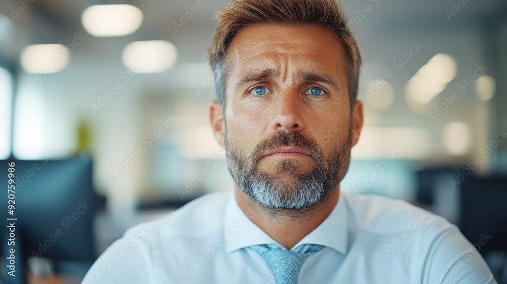 A focused man works on his desktop computer in a bright, modern office setting, conveying determination, productivity, and professional dedication. A focused man works on his desktop computer in a bright, modern office setting, conveying determination, productivity, and professional dedication.