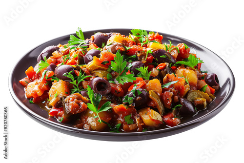 Caponata, Italian food photo