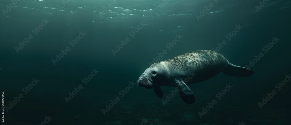 Tranquil Encounters: Exploring Graceful Manatees Tranquil Encounters: Exploring Graceful Manatees