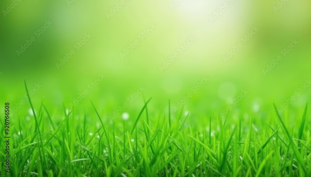 Obraz premium Vibrant green field perfect for nature lovers