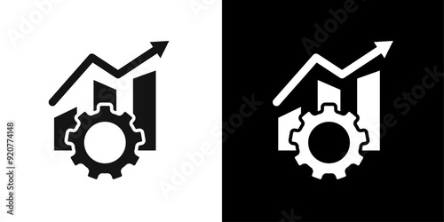 business excellence icon logo set vector
