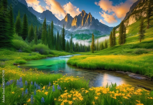 stunning scenic views highlighting unspoiled natural wonders vibrant landscapes, adventure, aesthetic, beach, biodiversity, canyon, coast, creek, detail