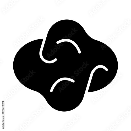 Clay glyph icon