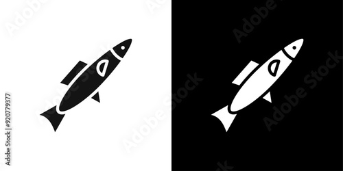 pike icon logo set vector