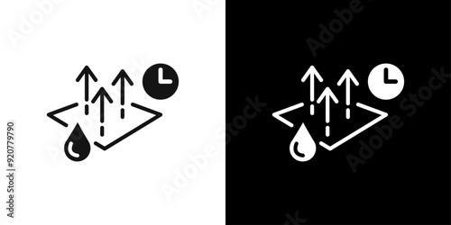 quick dry icon logo set vector