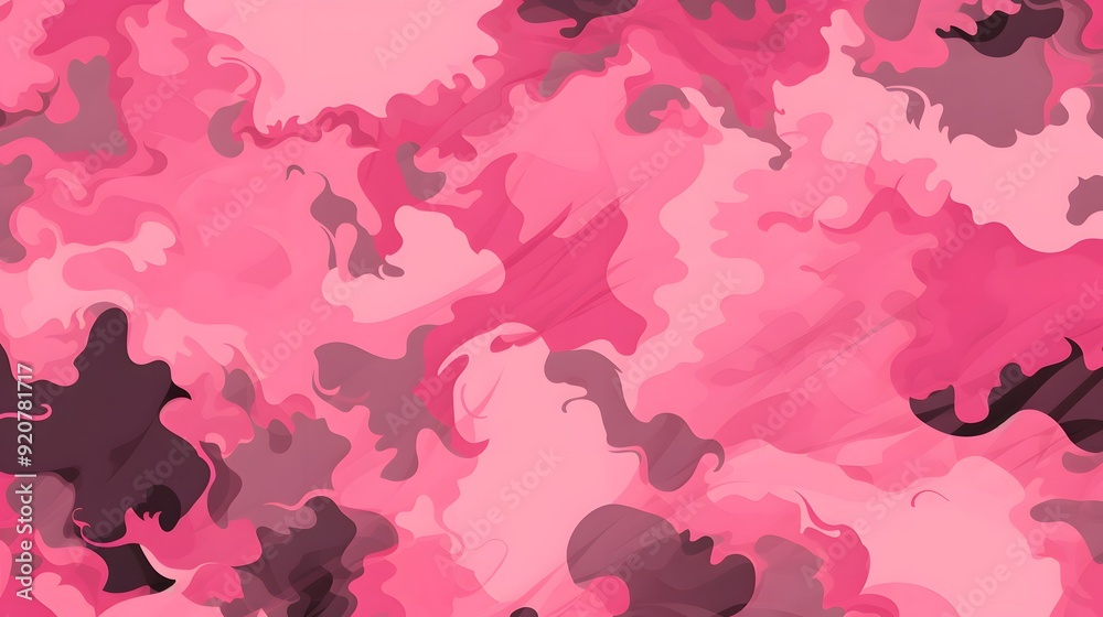 Obraz premium camo pink background