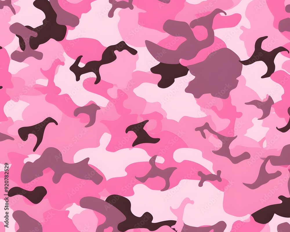 Fototapeta premium camo pink background