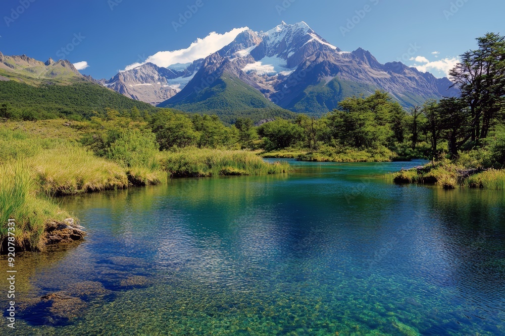 Fototapeta premium Breathtaking Nature View of Chile's Landscape