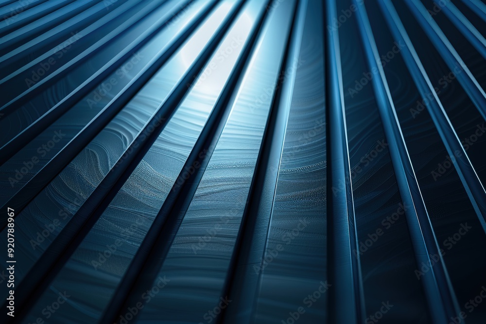 Obraz premium Abstract blue textured background with lines and patterns.