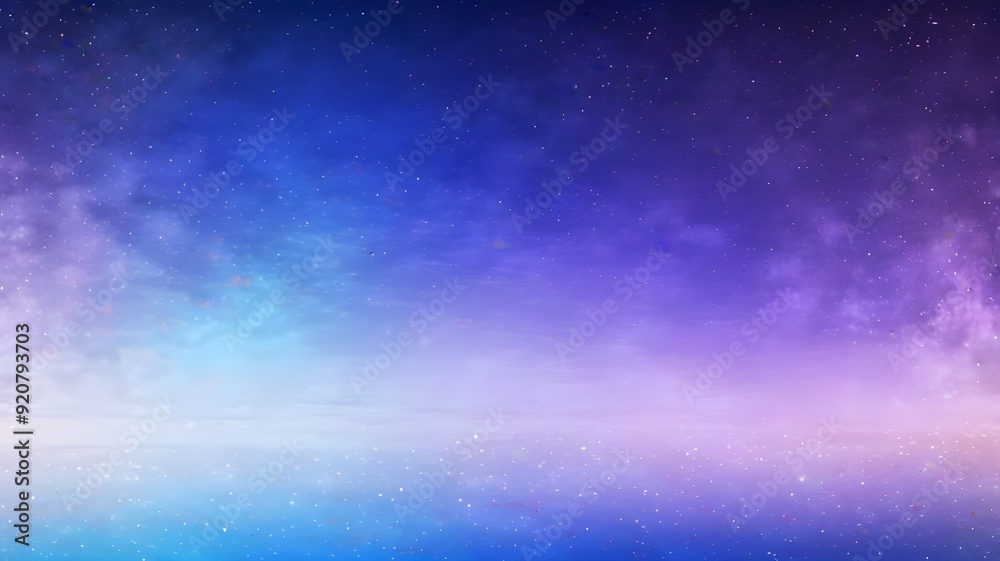 Obraz premium Dot internet connection with Bokeh and sky Blue Background generative Ai 