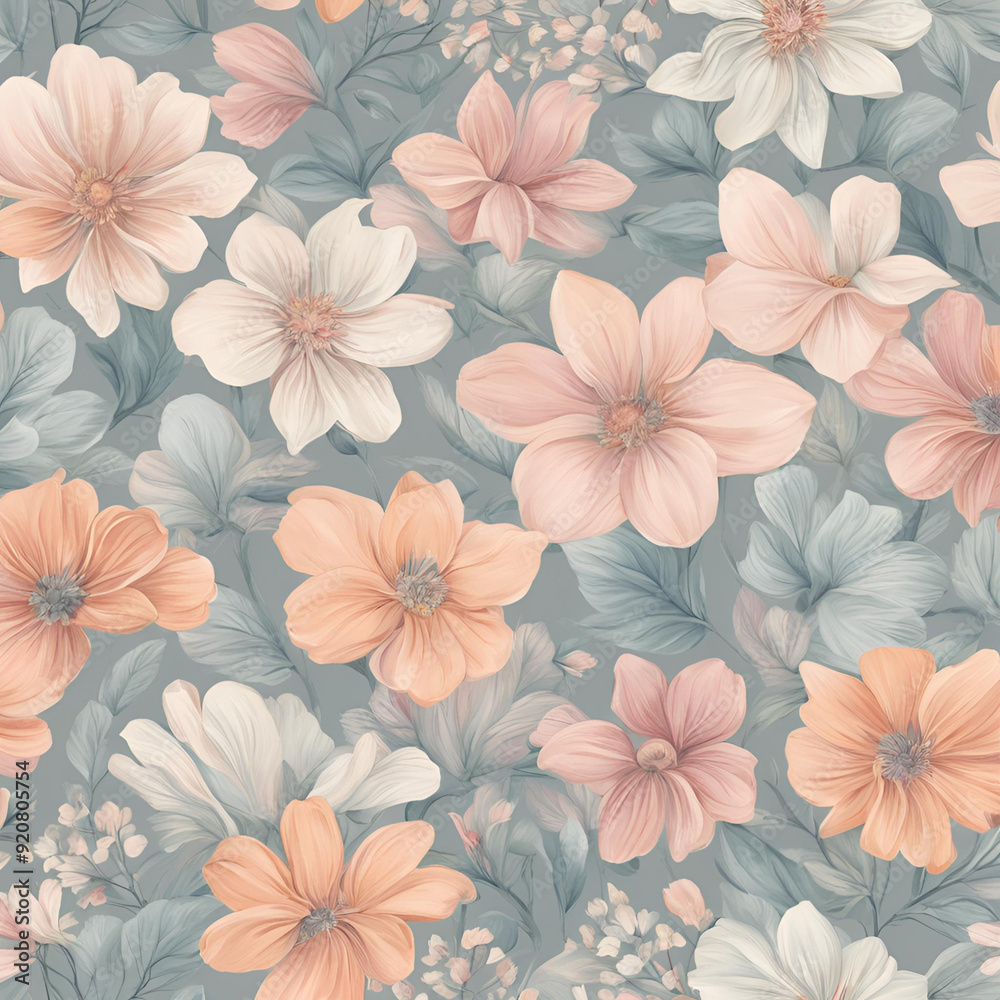 Ilustração de flores.