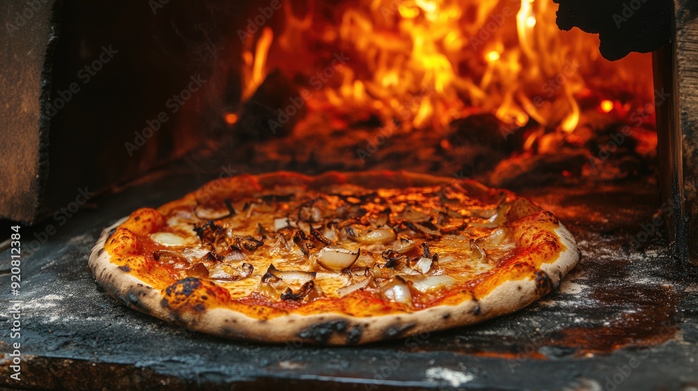 Bad Pizza. Burned Homemade Pizza Making in Mediterranean Style Bad Pizza. Burned Homemade Pizza Making in Mediterranean Style