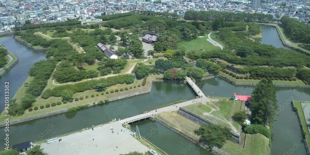 Fototapeta premium 五稜郭