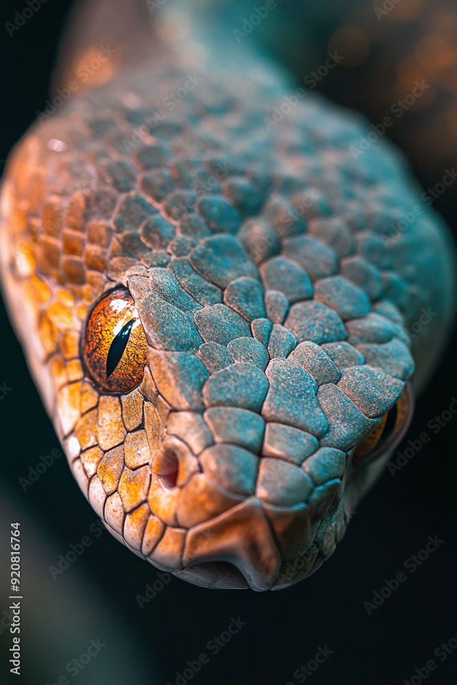 Fototapeta premium Snake Closeup