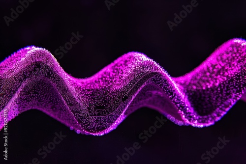 Sci-fi motion graphic loop 4k UHD video. Beautiful simple AI generated image in 4K, unique.