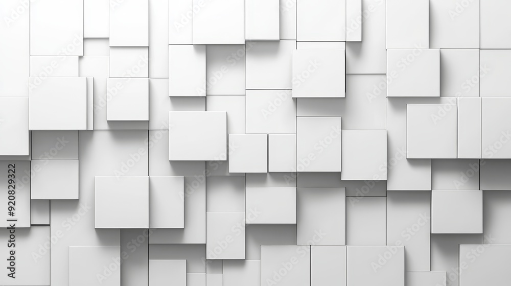 An abstract geometric design with white color technology. A minimalist geometric design with a white light background. An abstract geometric design with white color technology. A minimalist geometric design with a white light background.