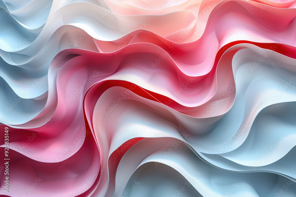Colorful Wave Fabric Texture Background Colorful Wave Fabric Texture Background