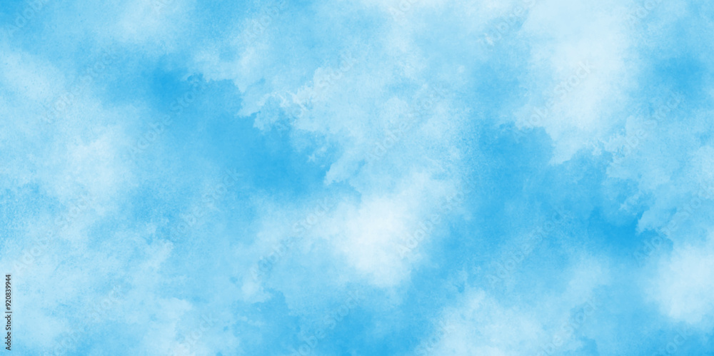 Light blue background with watercolor, Soft cloud in the sky background blue tone for wallpaper, graphics design, Bright painted sky blue watercolor background, Abstract blue sky with clouds. Light blue background with watercolor, Soft cloud in the sky background blue tone for wallpaper, graphics design, Bright painted sky blue watercolor background, Abstract blue sky with clouds.