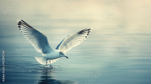 Seagull Taking Off