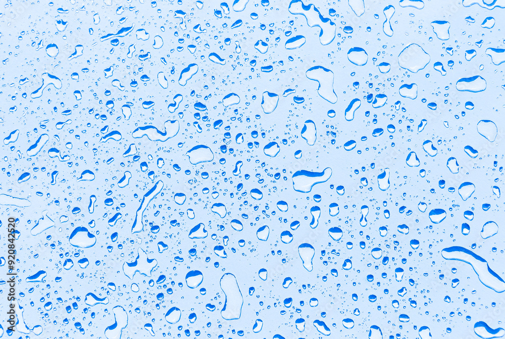 Blue water drop background, water drops on blue background, blue water pattern background Blue water drop background, water drops on blue background, blue water pattern background