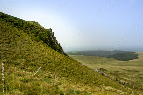 Paturages du Sancy en été photo