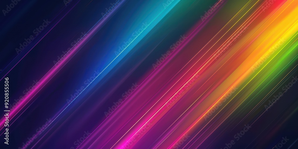 Abstract Colorful Diagonal Lines Abstract Colorful Diagonal Lines