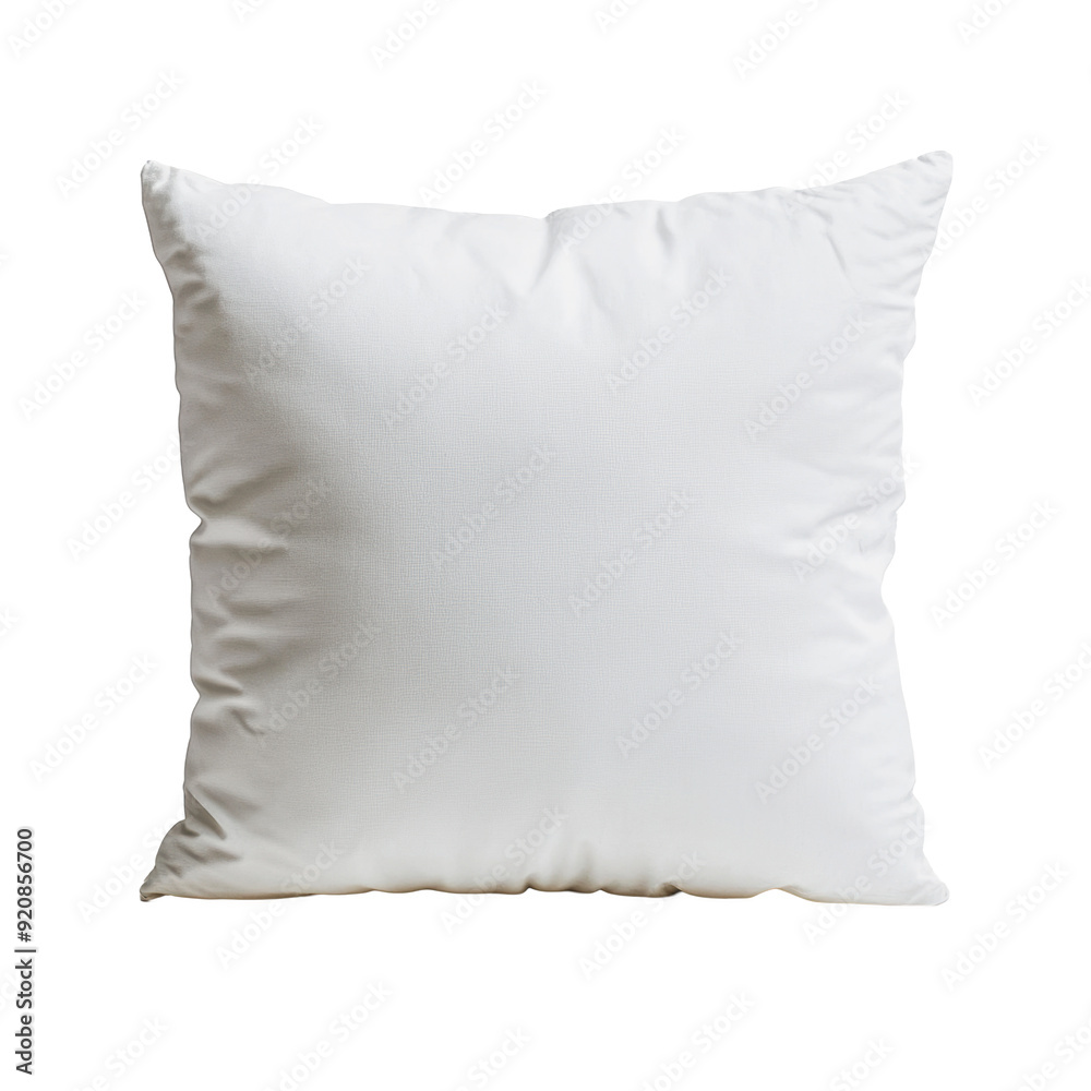 PNG Soft white cushion for decor