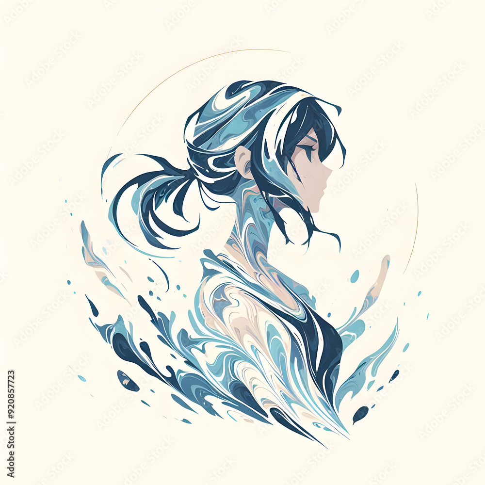 woman with long hair woman with long hair
